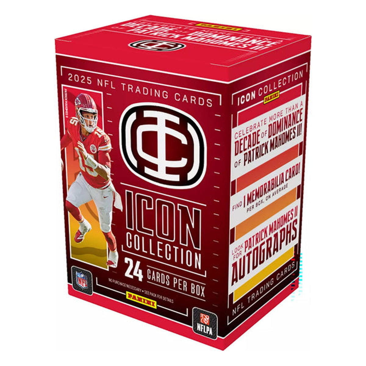 Panini 2025 Mahomes Icon Collection Football Blaster Box