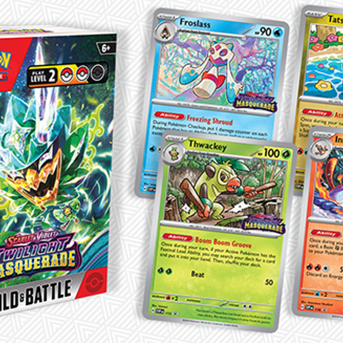 Pokémon Scarlet and Violet Twilight Masquerade Build and Battle Kit