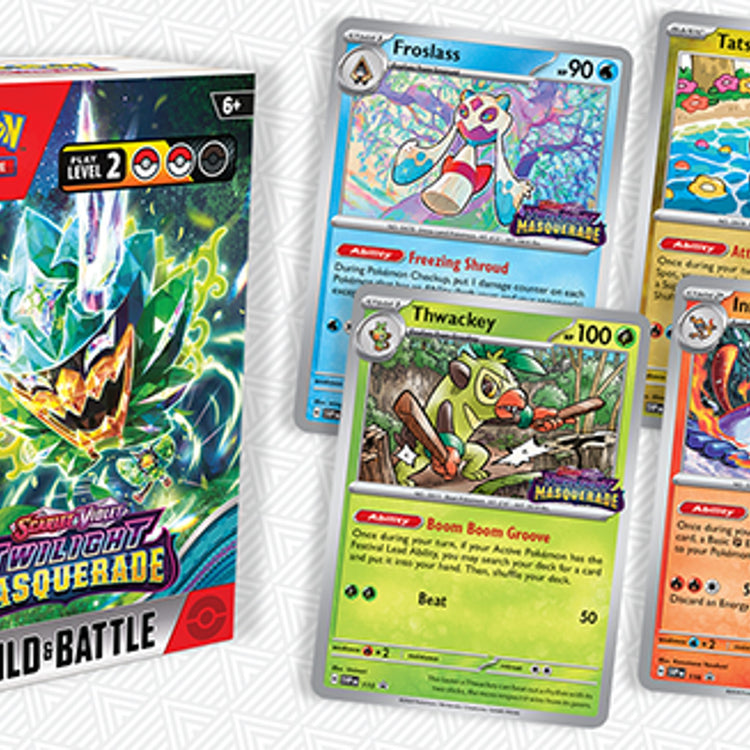 Pokémon Scarlet and Violet Twilight Masquerade Build and Battle Kit