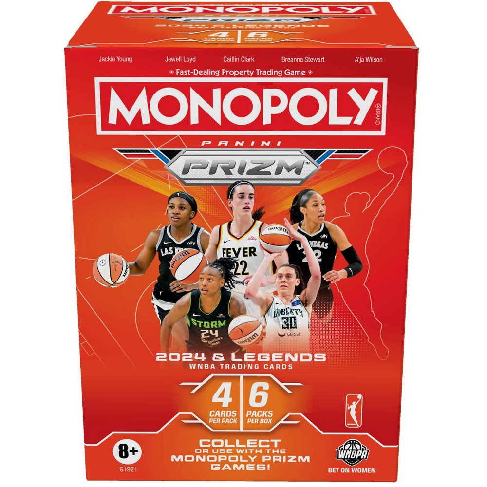 Monopoly Panini Prizm 2024 WNBA Box