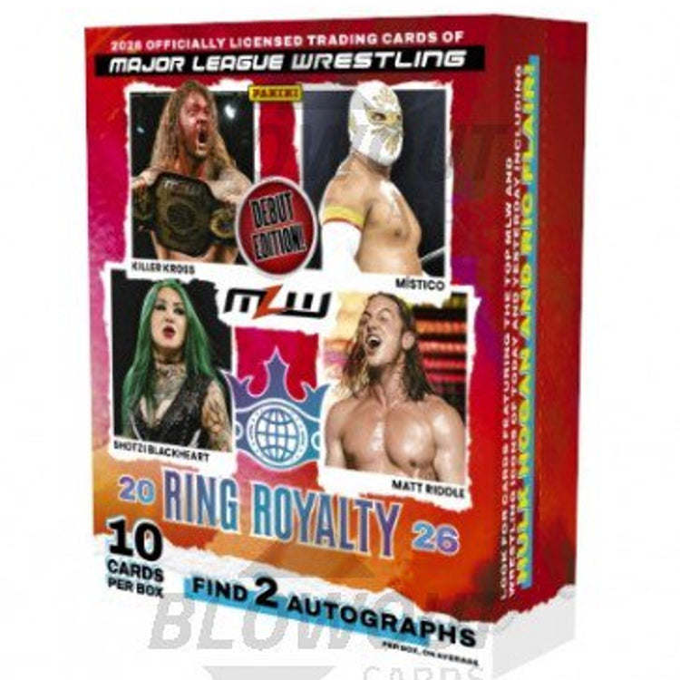 Panini 2026 Ring Royalty Major League Wrestling Hobby Trading Card Box