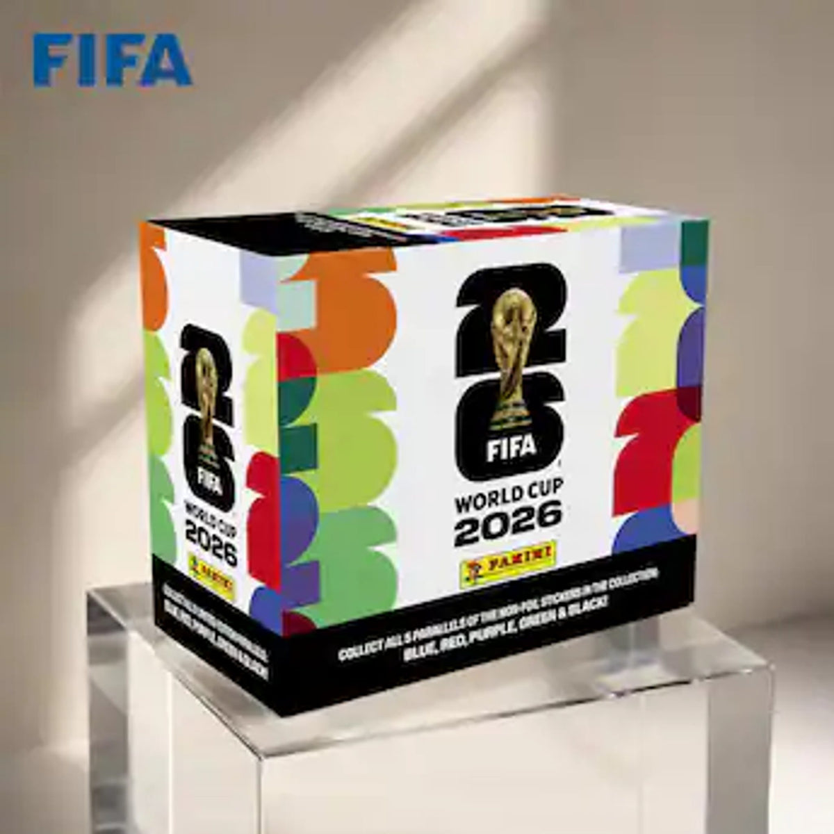 Panini 2026 FIFA World Cup Sticker Collection Box of 25 Packs