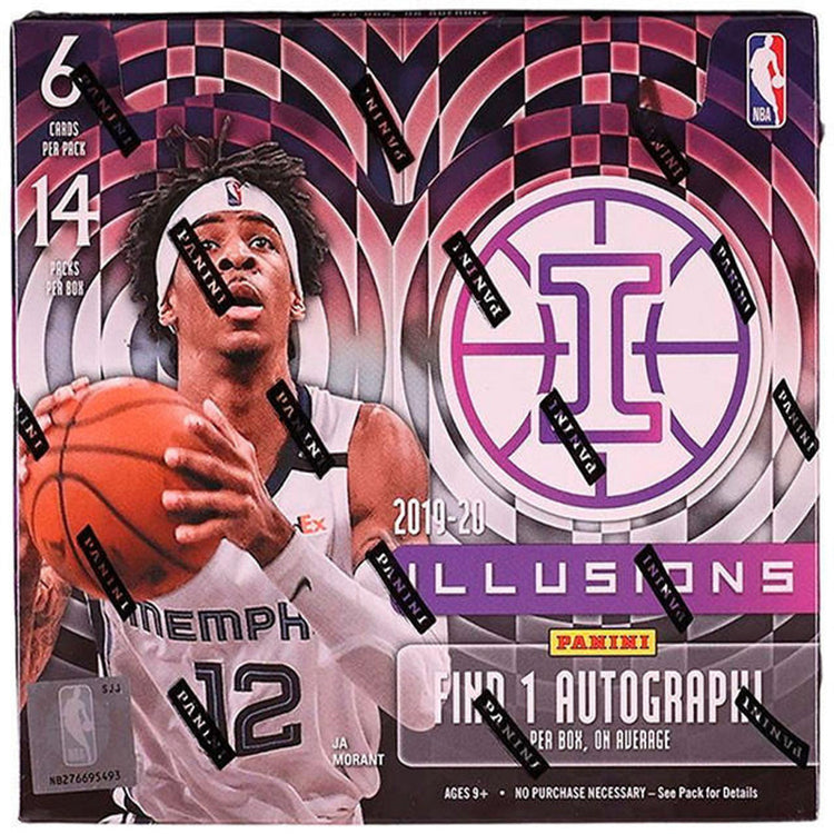 Panini 2019-20 Illusions Basketball Hobby Box 14 Packs 6 Cards