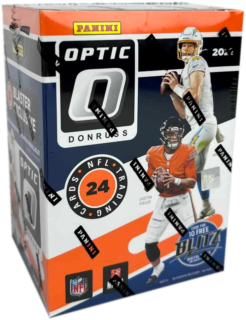 Panini 2021 Donruss Optic Football Purple Shock Parallels 6-Pack Blaster Box