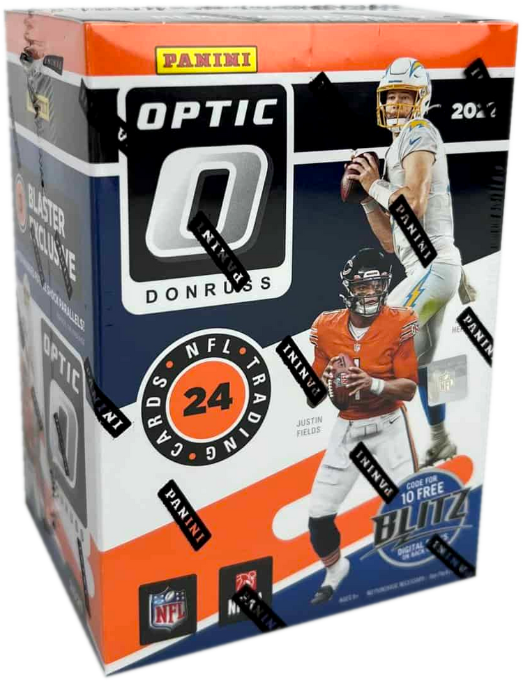 Panini 2021 Donruss Optic Football Purple Shock Parallels 6-Pack Blaster Box