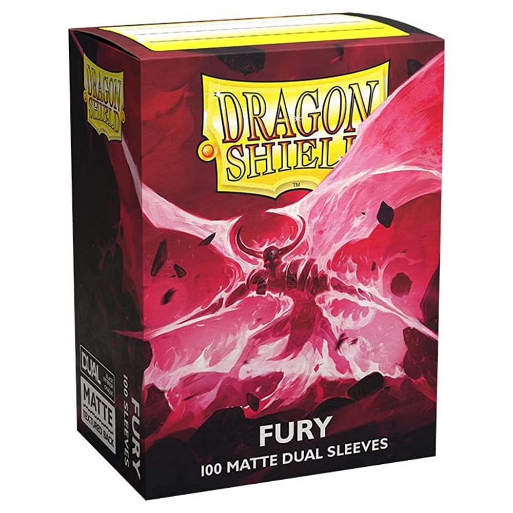 Arcane Tinmen Dragon Shield Dual Matte Fury Card Sleeves 100 Pack