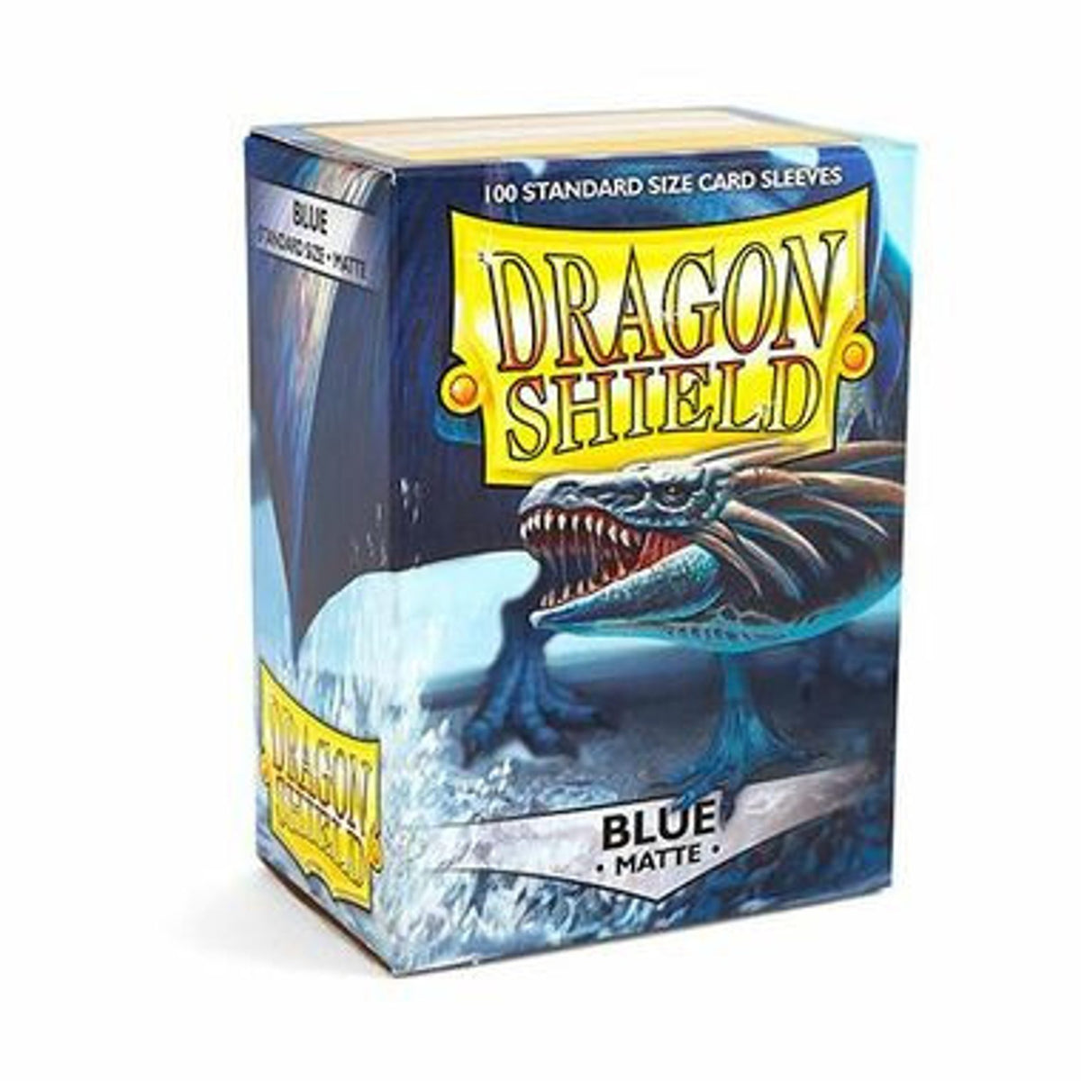 Arcane Tinmen Dragon Shield Matte Blue Sleeves 100 Ct