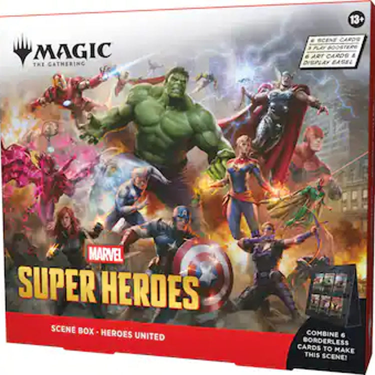 Wizards Of The Coast Magic The Gathering Marvel Super Heroes Scene Box