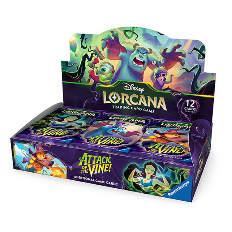 Disney Lorcana Attack of the Vine! Booster Box 24 Packs