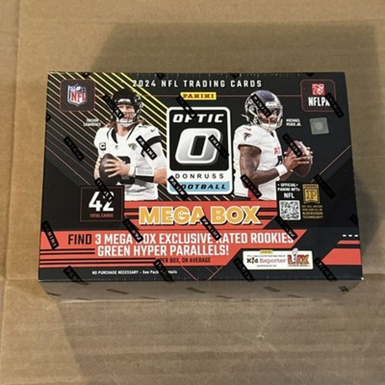 Panini 2024 Donruss Optic Football Trading Cards Mega Box