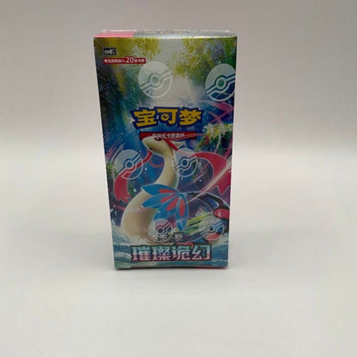Pokemon Simplified Chinese Sparkling Fantasy CSV8C Jumbo Booster Box 6 Jumbo Booster Packs