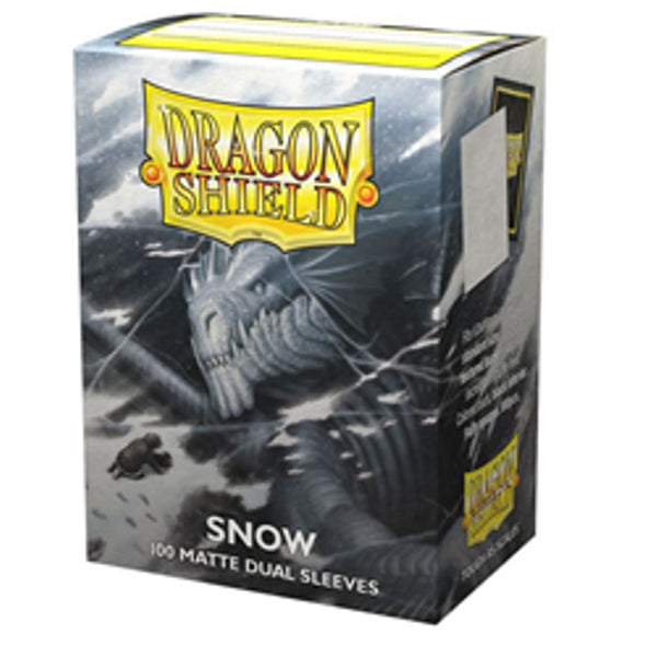 Arcane Tinmen Dragon Shield Dual Matte Snow 100 Ct