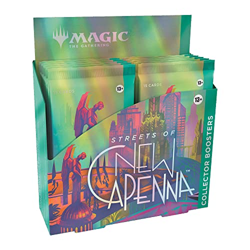 Magic The Gathering Streets of New Capenna Collector Booster Box MTG 12 Boosters