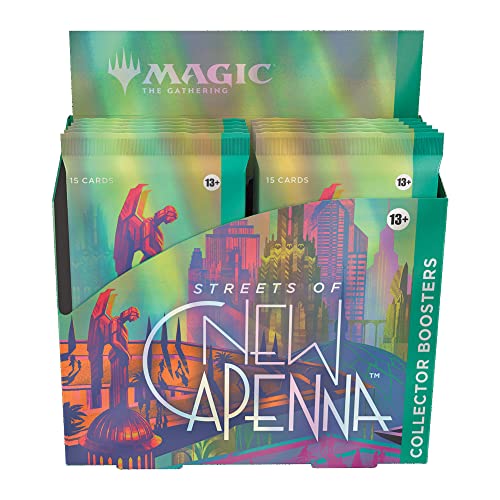 Magic The Gathering Streets of New Capenna Collector Booster Box MTG 12 Boosters