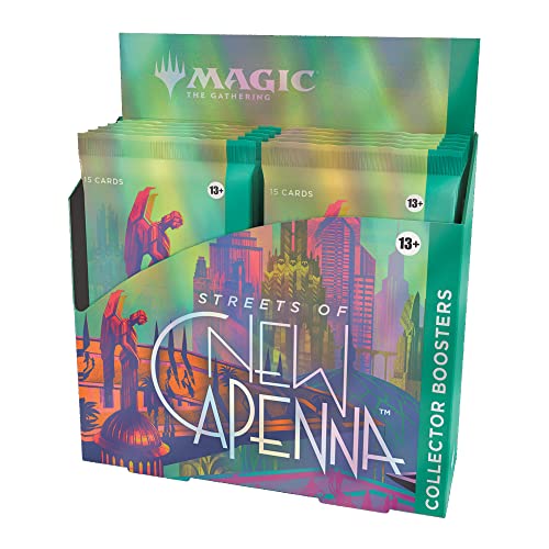 Magic The Gathering Streets of New Capenna Collector Booster Box MTG 12 Boosters