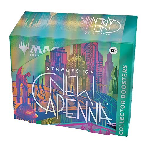Magic The Gathering Streets of New Capenna Collector Booster Box MTG 12 Boosters