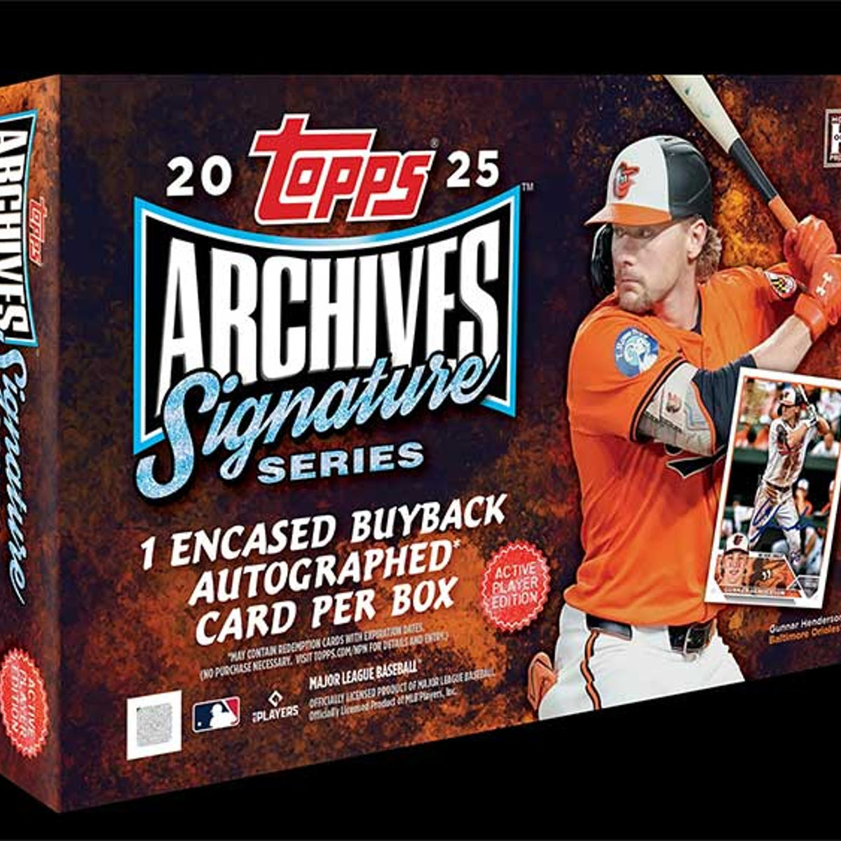 Topps 2025 Archives Signature Series Active Player Edition Hobby Box