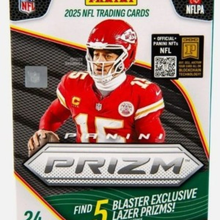 Panini 2025 Prizm Football Trading Cards Blaster Box
