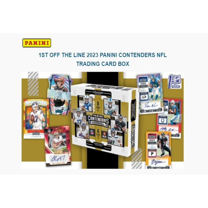 Panini 2023 Contenders Football Hobby Box 1st Off The Line