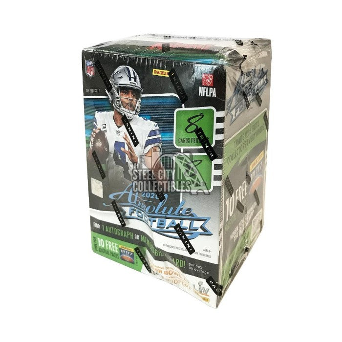 Panini 2020 Absolute NFL Football Trading Cards Blaster Box