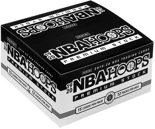 Panini 2019-20 Hoops Premium Basketball Trading Card Value Box 12 Packs