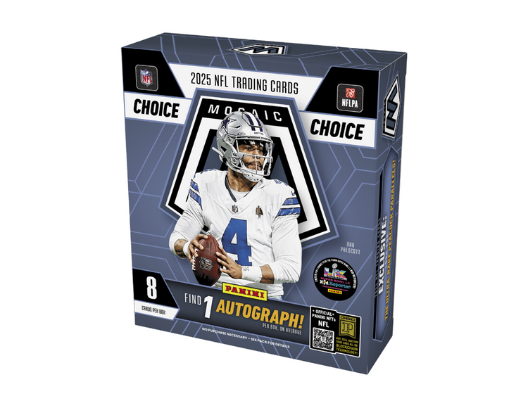Panini 2025 Mosaic Football Choice Hobby Box