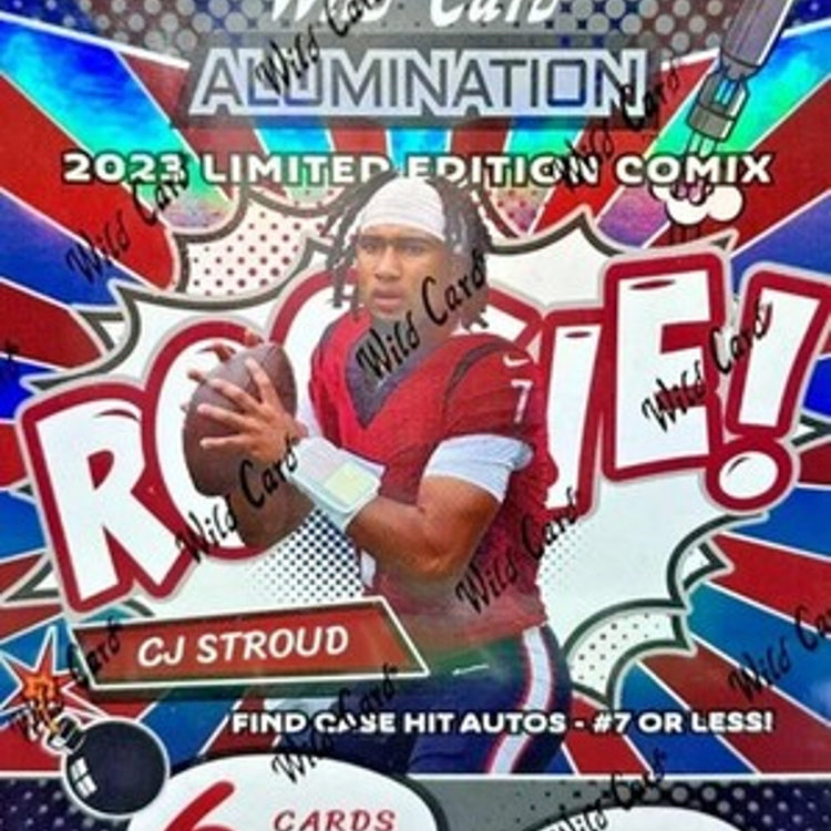 Wild Card 2023 Alumination CJ Stroud Rookie COMIX Hobby Box