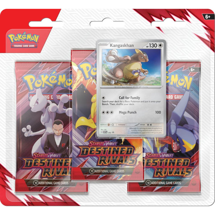 Pokémon Scarlet & Violet Destined Rivals 3Pk Booster Styles May Vary