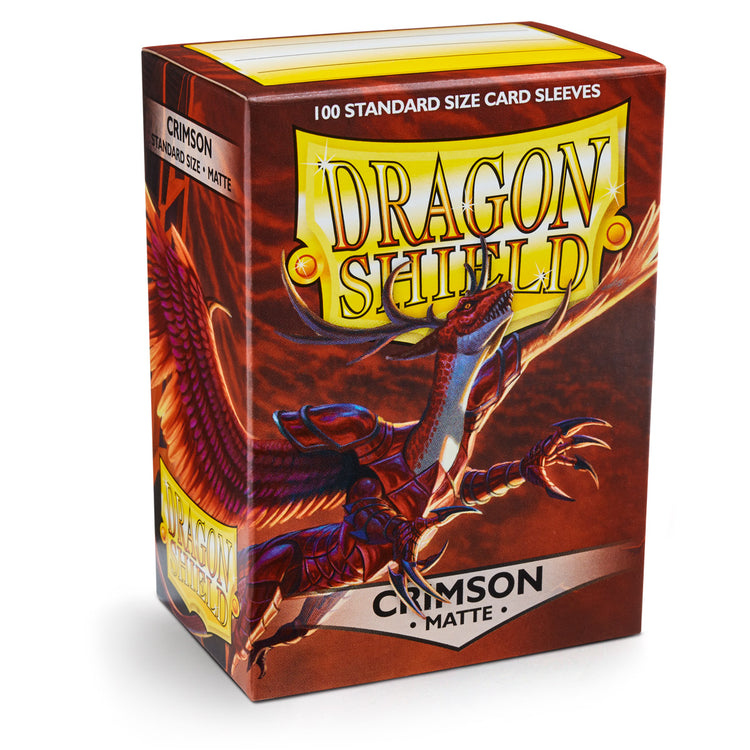 Arcane Tinmen Dragon Shield Matte Crimson
