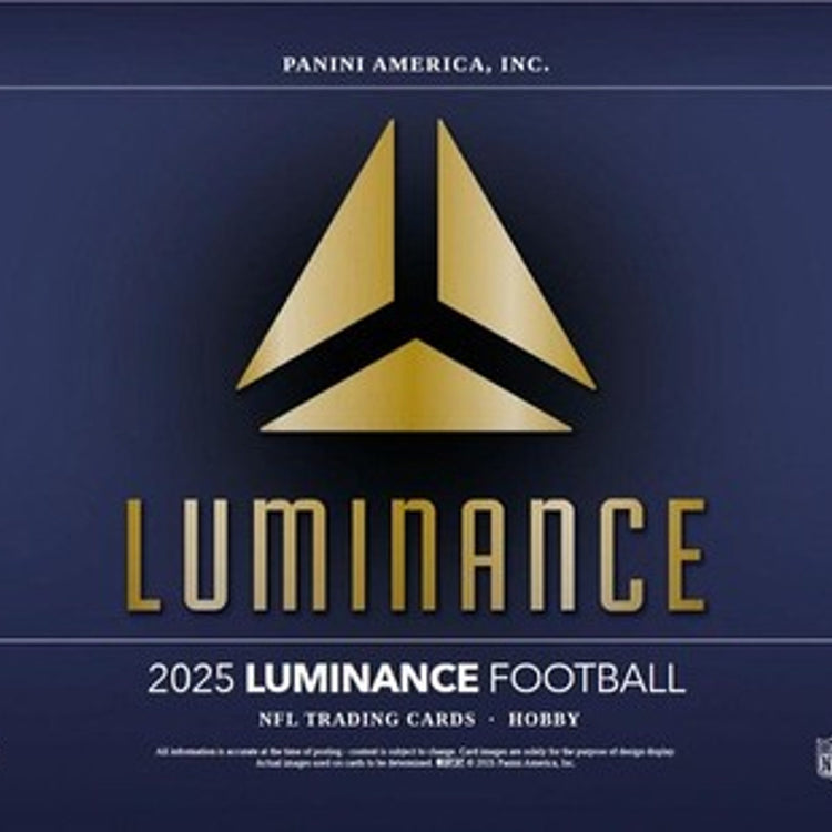 Panini 2025 Luminance Football Hobby Box