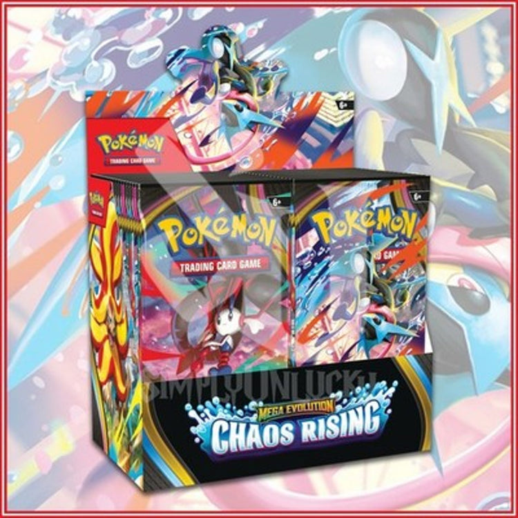 Pokémon Mega Evolution Chaos Rising Booster Box