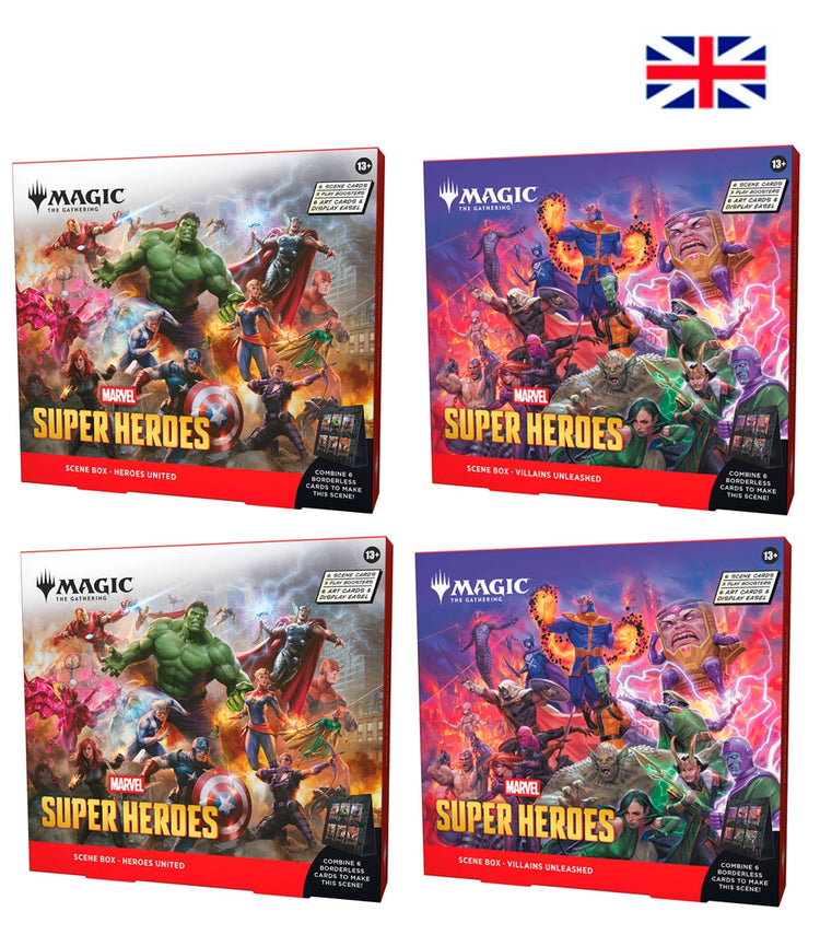 Wizards Of The Coast Magic The Gathering Marvel Super Heroes Scene Box
