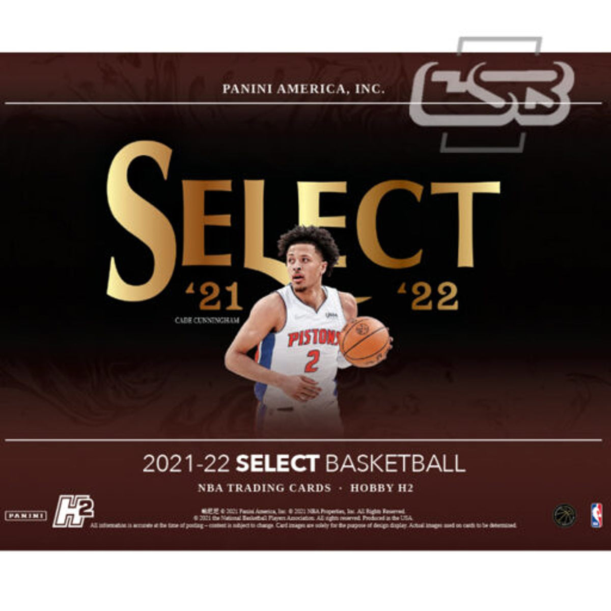 Panini 2021-22 Select H2 Basketball Box