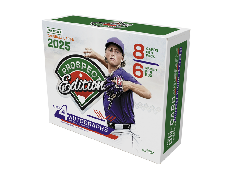 Panini 2025 Prospect Edition Baseball Hobby Box