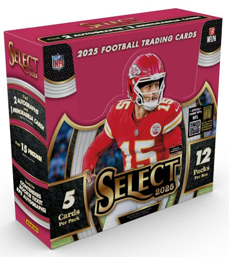 Panini 2025 Select Football Hobby Box
