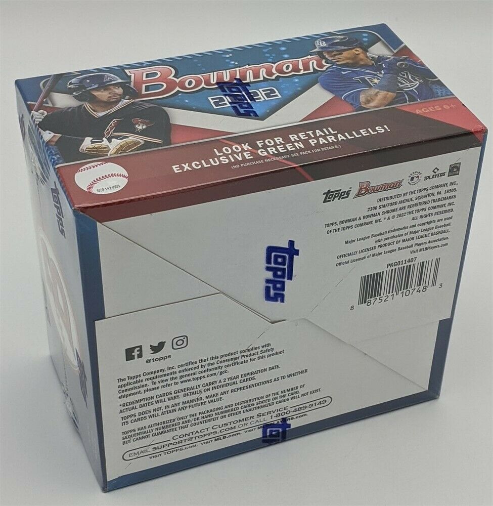 Topps 2022 Bowman Baseball 24-Pack Box