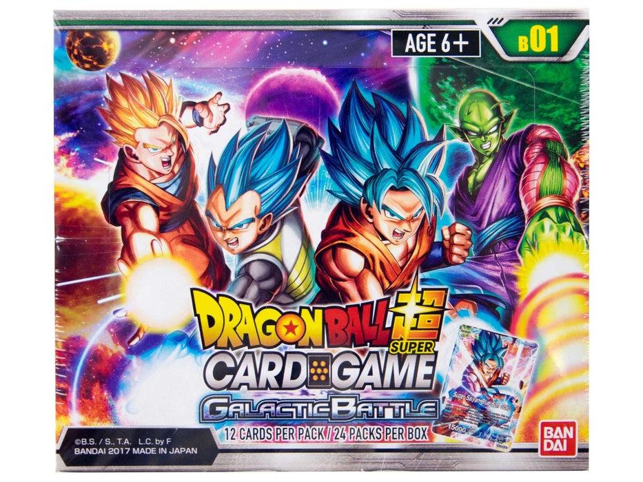 Dragonball Super Card Game Galactic Battle Booster Box 24 Packs