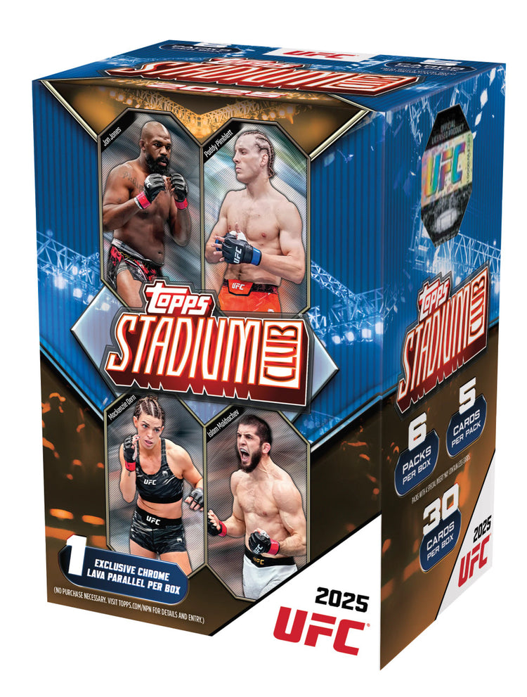Topps 2025 Stadium Club UFC Blaster Value Box