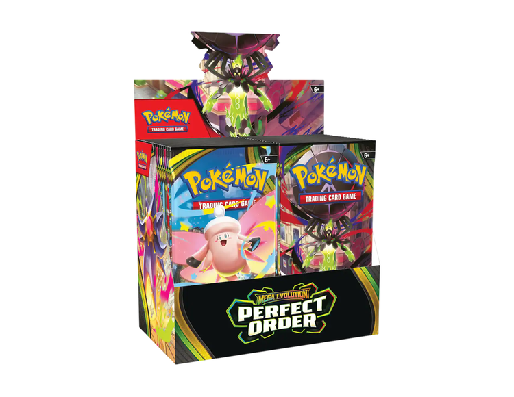 Pokémon Tcg Mega Evolution Perfect Order Booster Box 36 Packs