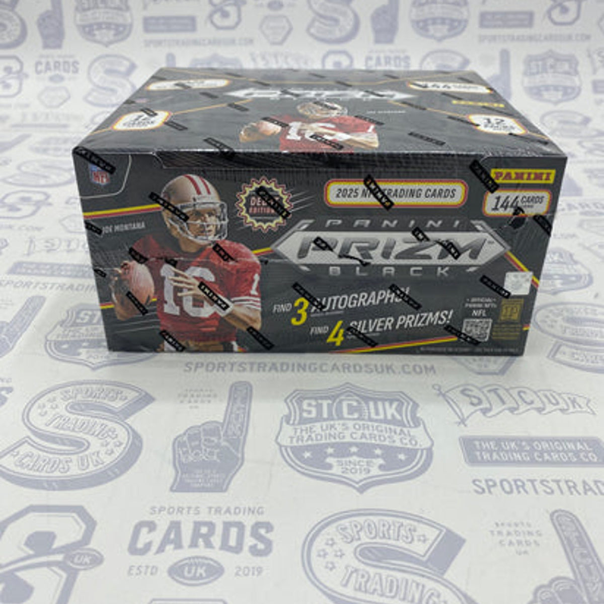 Panini 2025 Prizm Black Football Hobby Box 12 Packs