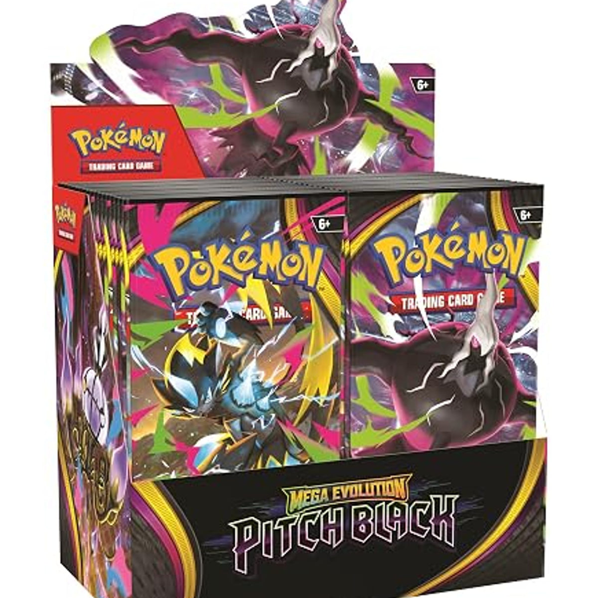 Mega Evolution - Pitch Black Pokémon TCG Evoluzione Presentation Box Booster