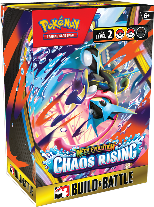 Pokémon Mega Evolution Chaos Rising Build & Battle Box