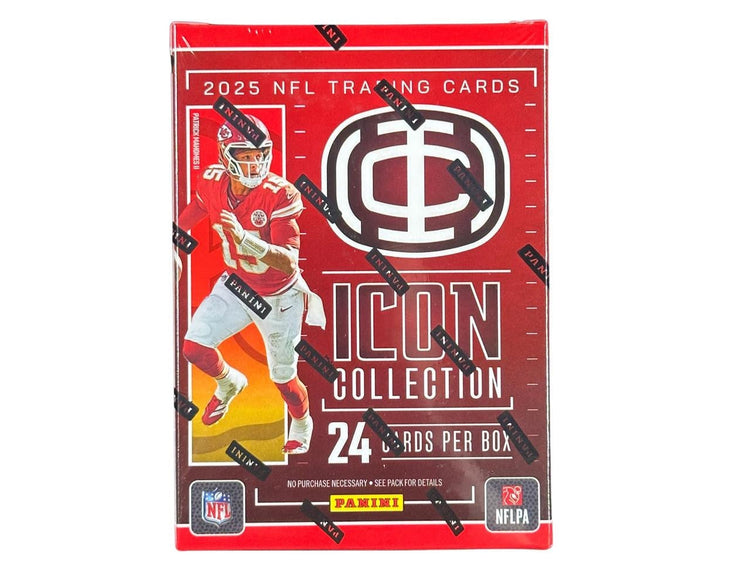 Panini 2025 Mahomes Icon Collection Football Blaster Box