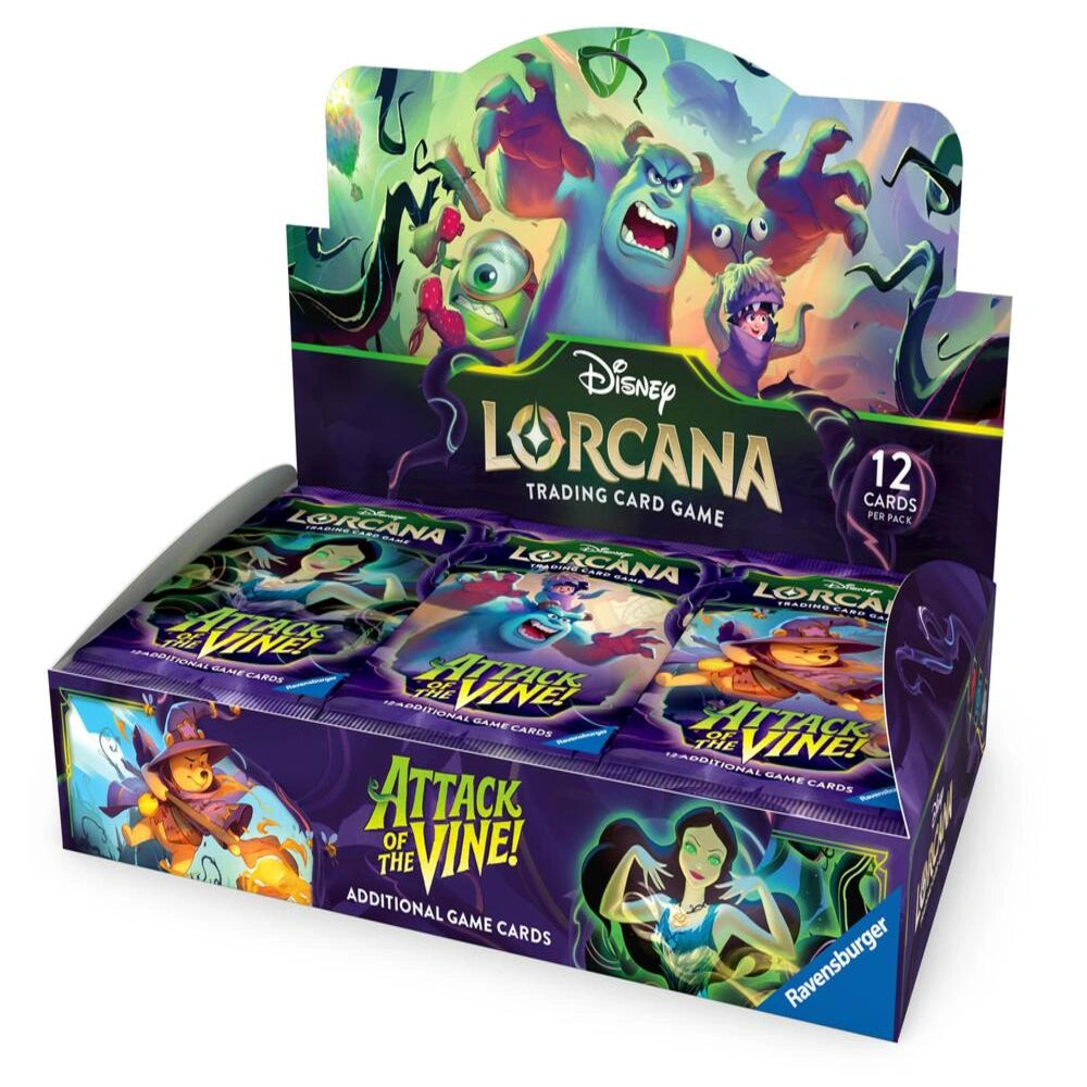 Disney Lorcana Attack of the Vine! Booster Box 24 Packs