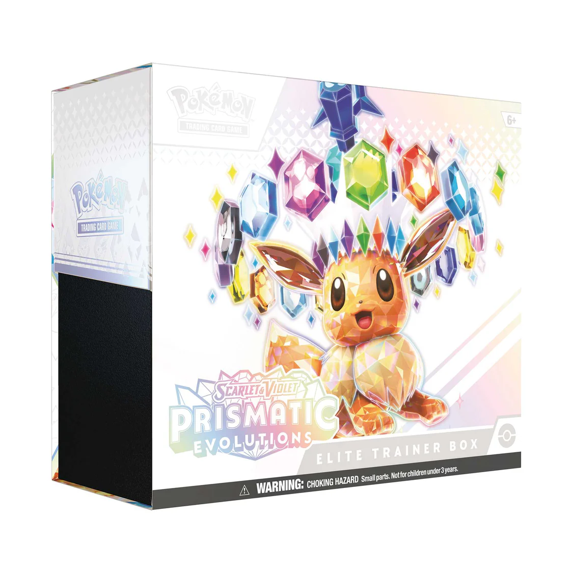 Pokémon Scarlet Violet Prismatic Evolutions Elite Trainer Box