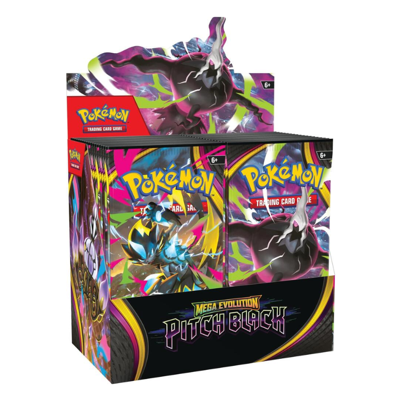 Mega Evolution - Pitch Black Pokémon TCG Evoluzione Presentation Box Booster