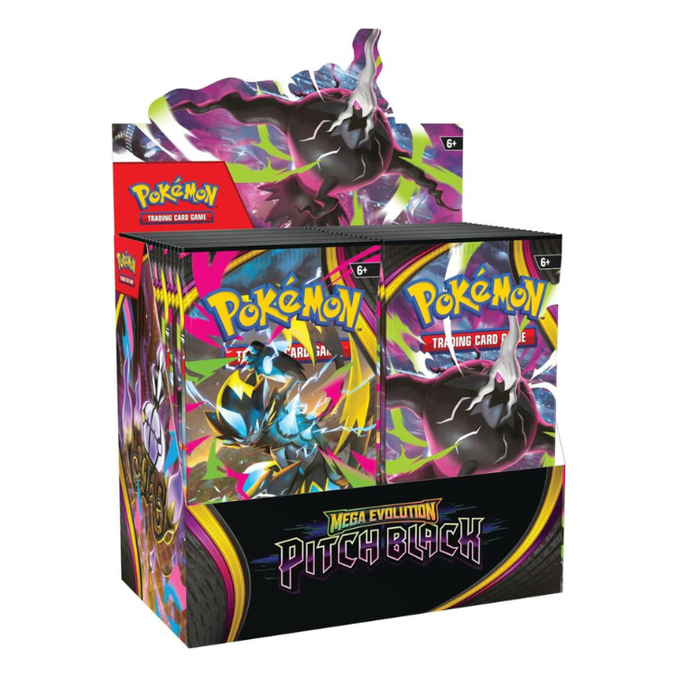 Mega Evolution - Pitch Black Pokémon TCG Evoluzione Presentation Box Booster