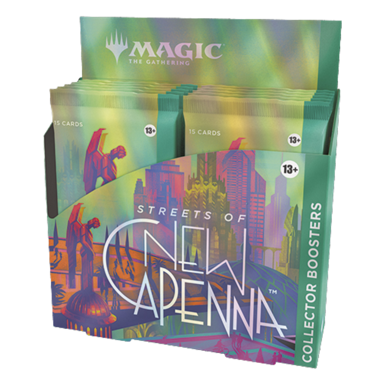 Magic The Gathering Streets of New Capenna Collector Booster Box MTG 12 Boosters