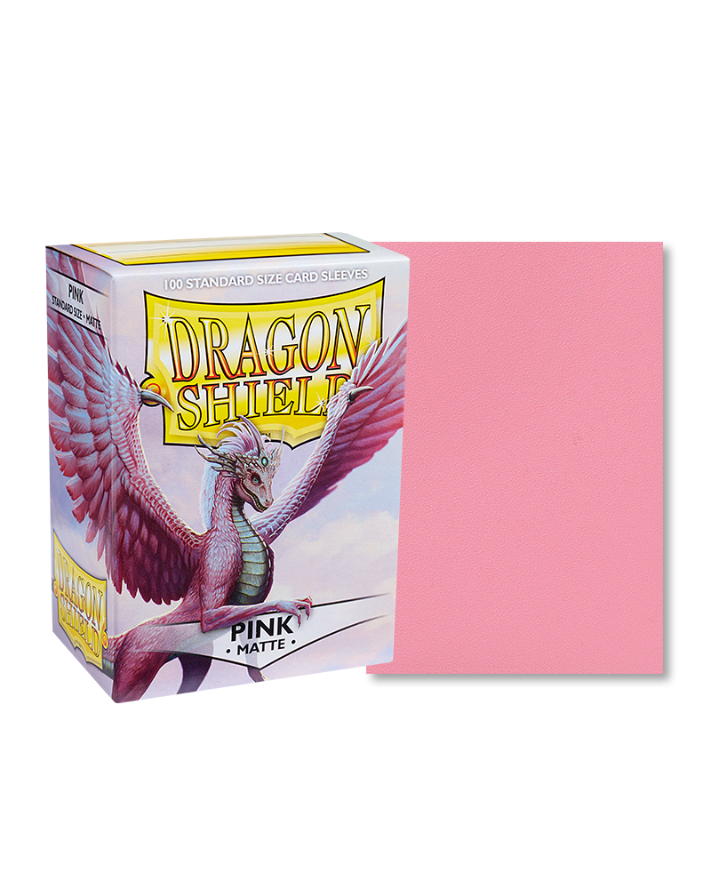 Arcane Tinmen Dragon Shield Matte Pink 100 Ct. in Box