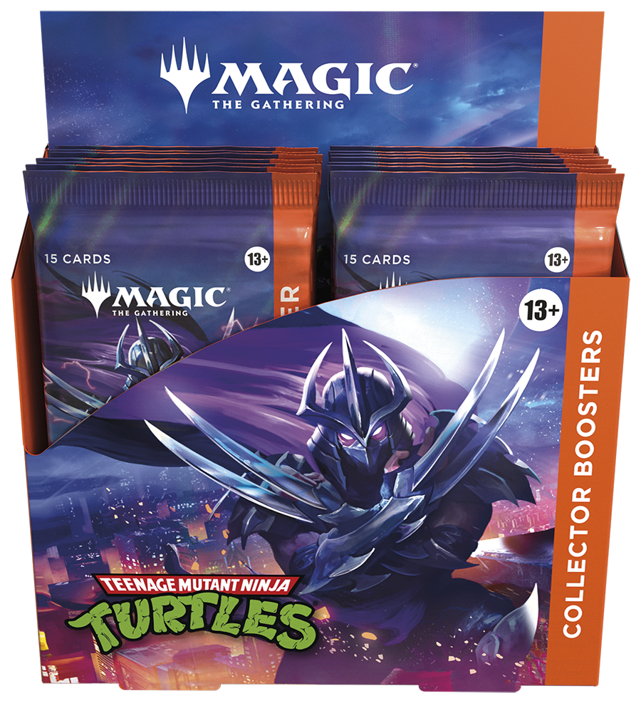 Wizards Of The Coast Magic The Gathering Teenage Mutant Ninja Turtles Collector Booster Box